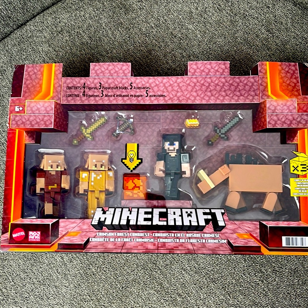 Minecraft Crimson Forest Toy
